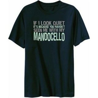 Mandocello Mens T Shirt Navy Blue