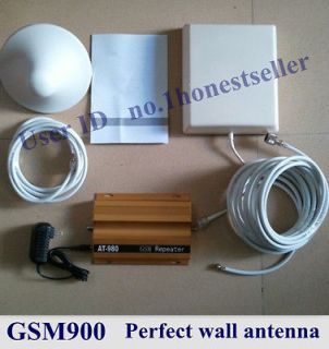 Cellular Phone 65dB Signal Repeater Booster 300M²Perfect wall antenna