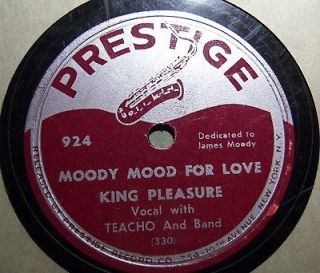 KING PLEASURE Moodys Mood For Love