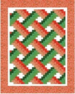 New Spring time Weaver fever lap quilt top pattern