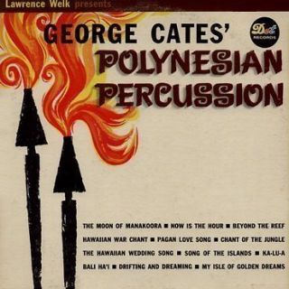 12 LP Retro Exotica Music Album   George Cates Polynesian Percussion