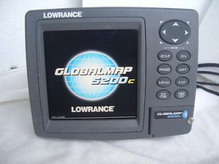 Lowrance GlobalMap 5200C GPS Receiver (only head unit ,No Accessories)