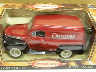1948 FORD Panel Truck Mint in Box Awesome Very NICE Red & Black