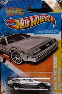 Hot Wheels New Models Back To The Future Time Machine Save On Shipping