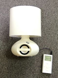 White Speaker Lamp   For Apple & All  Players Universal Power