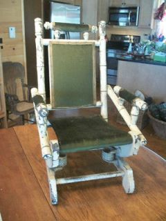 antique platform rocking chair in Chairs