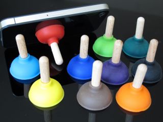 Pumping Toilet Designed Stand Holder For Apple iphone / itouch / ipod