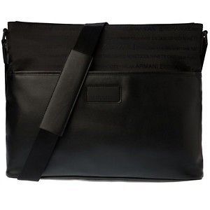 Armani Exchange AX Messenger Shoulder Black Bag BNWT 100% Authentic
