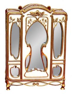 Art Nouveau Jewelry Armoire   NEW IN BOX 