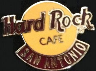 Hard Rock Cafe SAN ANTONIO 1990s Small Classic HRC Logo PIN 2LC