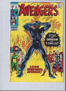Avengers #87 Very Good Plus condition