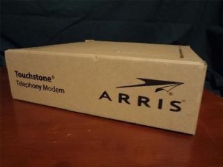 NIB Arris Touchtone Telephony Modem TM502G/H With software cords