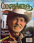 Country America Magazine March 1990 Willie Nelson   Charlie Daniels