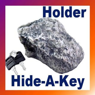 New Real Look Stone Hide a Key Holder Rock Garden Hider