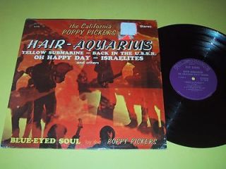 CALIFORNIA POPPY PICKERS Hair Aquarius orig Stereo LP M  psych soul