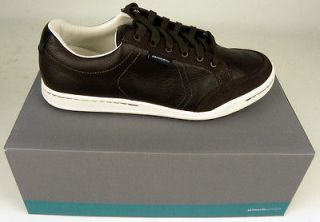 New Ashworth Cardiff Spikeless Shoe 10.5 Chocolate/Whit e/Black