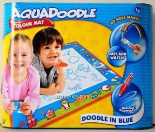 WOW AQUADOODLE MAT   Aqua Doodle Blue MESS FREE DRAWING BOARD