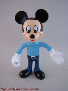 Disney BENDABLE MICKEY MOUSE RUBBER PVC FIGURE Arco Bendy Toy 4.5