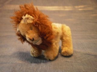 VINTAGE SCHUCO LION 2.75 METAL BODY WITH MOHAIR DAMAGED