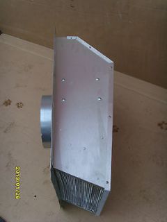 hood exterior wall or roof cap power ventilator exhaust fan/blower