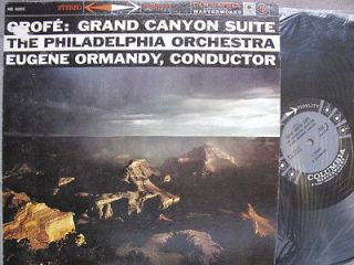 Newly listed GROFE GRAND CANYON SUITE SIX EYES COLUMBIA –