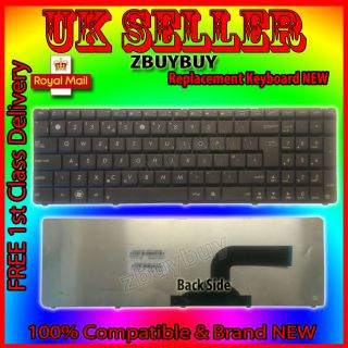 New Asus G72 G72GX G73 G73JH X52 X52J X52N X52F Keyboard Laptop Black