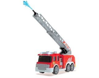 FIRE TRUCK Dickie Toys Ladder pulled out rotated 360° light sound
