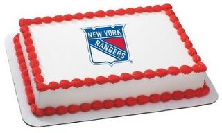 NHL Hockey (Choose Your Team) Edible Cake OR Cupcake Toppers by