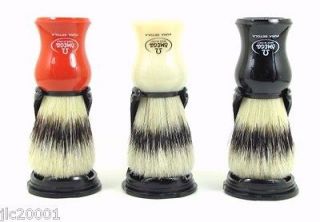 Omega Natural Bristle Shaving Brush Choice of Handle Color Handle