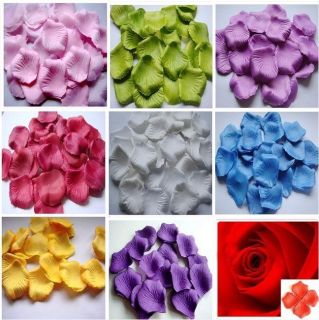 2000Pcs Silk Rose Petals Wedding Flowers favors Decoration Free