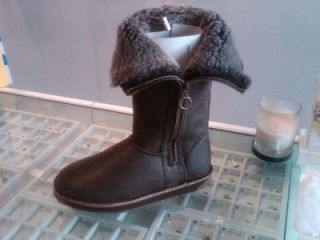 Authentic EMU Australia Womans Ashby Chocolate Boots All Sizes Crackle