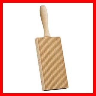Wooden Gnocchi Board 8 Inch Grooved Pasta Made in Italy