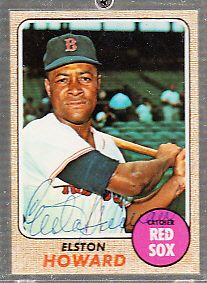 Howard 1968 Topps NM Vintage Auto Signed On Card See Description