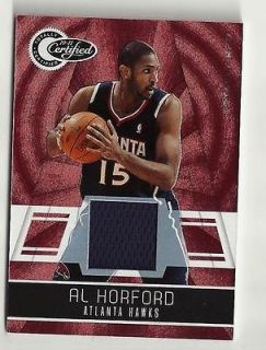 Certified Totally Red   Al Horford Atlanta Hawks Game Jersey #077/249