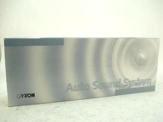 NIB Rare Canton Pullman 3.13 Auto Sound Speaker System Dynaudio