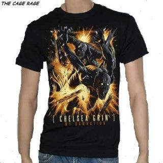 CHELSEA GRIN   T SHIRT   MY DAMNATION ZOMBIE   DEATHCORE   NEW***
