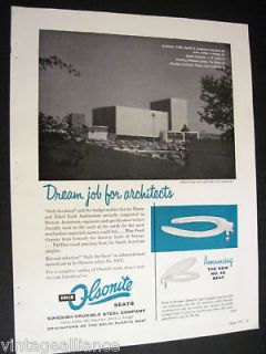Image of Henry & Edsel Ford Auditorium for Olsonite Toilet Seats 1957