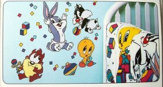 25 Warner Bros Looney Tunes Baby Playtime Decal Mural Wall Sticker