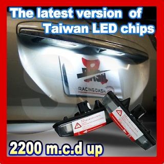 Led license plate lamp FOR TOYOTA Camry Aurion 2006 2007 2008 lexus