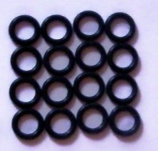 HO SLOT CAR O RINGS, 16 SILICONE ORING FRONT TIRES, FOR AFX TOMY TYCO