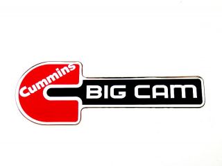 Cummins BIG CAM (Big C) Emblem RED
