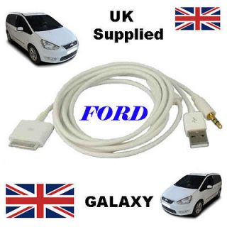 Genuine FORD GALAXY 1529487 iPhone iPod USB & Aux Cable replacement