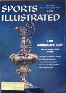 1958 SPORTS ILLUSTRATED PREVIEW OF AMERICA CUP