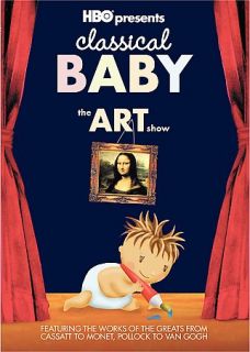 Classical Baby Art (DVD, 2005) Monet Degas Cassatt Pollock Van Gogh