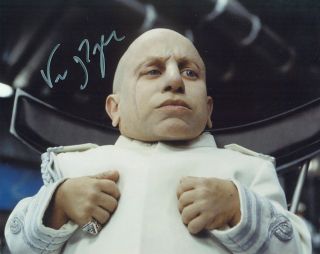 Autographed VERNE TROYER Mini Me AUSTIN POWERS IN GOLDMEMBER