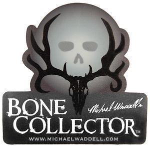 Bone Collector ~ SHADOW SKULL ~ Window Decal Truck Auto