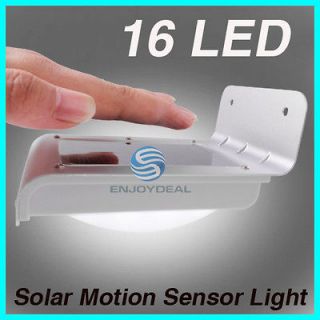 16 LED Motion Induction Sensor Lamp Wall Light for Home Garden Patio
