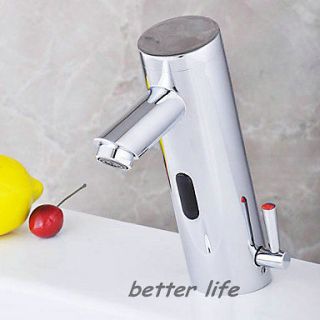 Automatic Hands Touch Free Sensor Modern Design Faucet Bathroom Sink