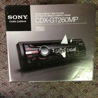 GT260MP Audio CD//WMA Player AM/FM Car Receiver, Front Aux Input