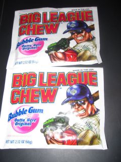 Big League Chew 2  2.12 oz Outta Here Original